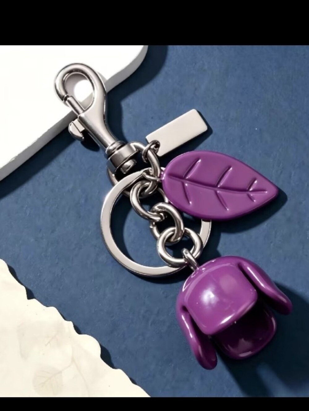 Flower Bag Charm/ Keychain NEW